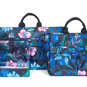 Lug Organizer Bags Resort Black - Set of 3